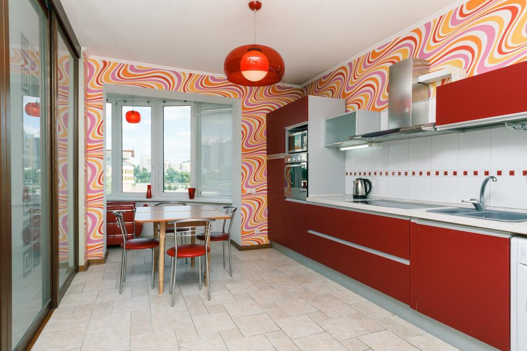 קייב Two-Storey Apartment Near Iec מראה חיצוני תמונה